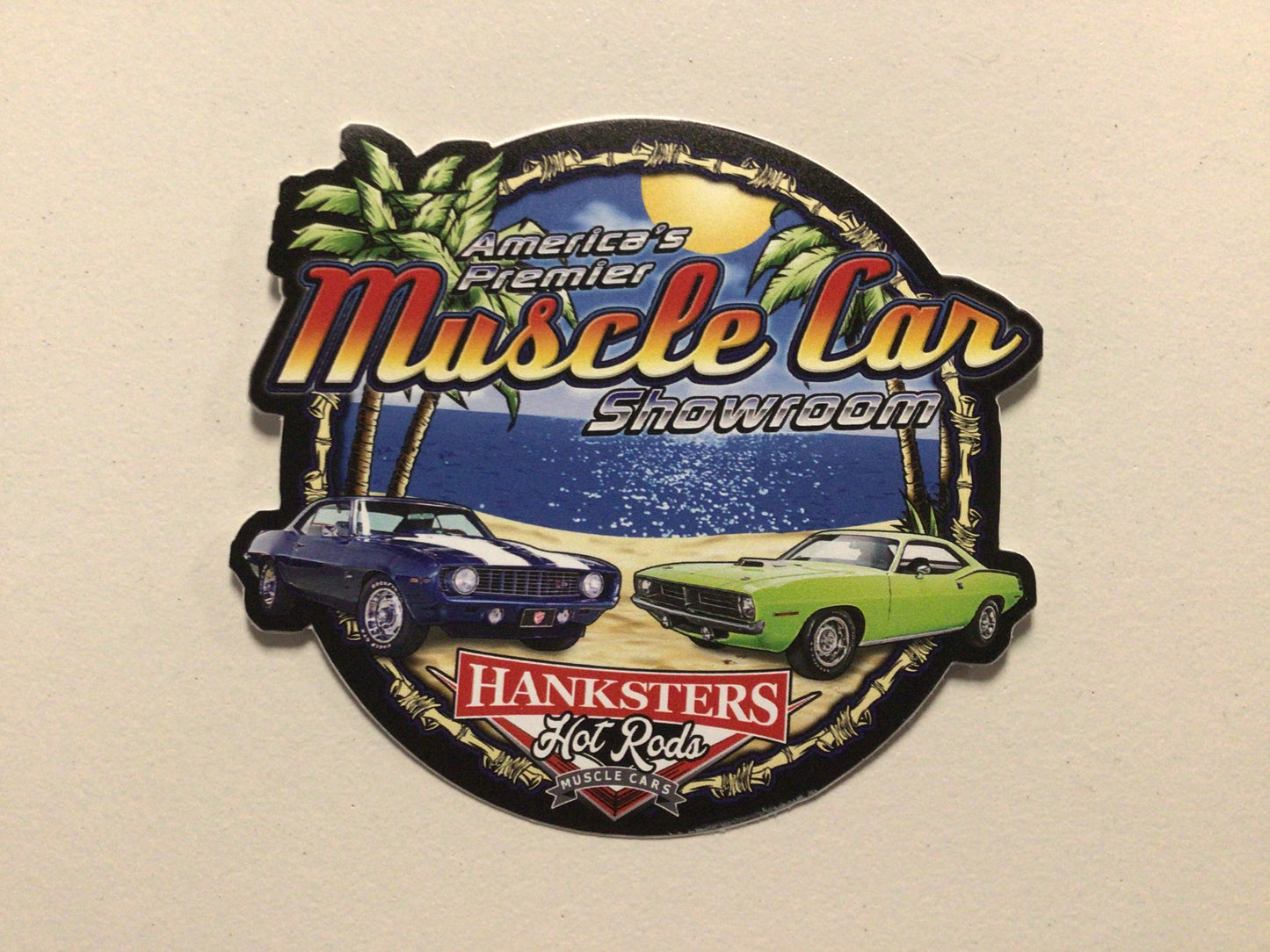 Hanksters 2 Cars Sticker