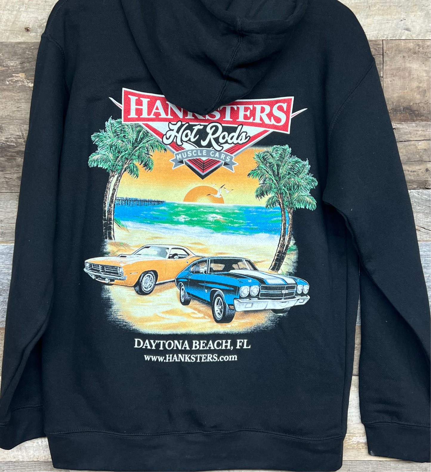 Hanksters Lat 2nd-Gen Beachy non zip Hoodie Black