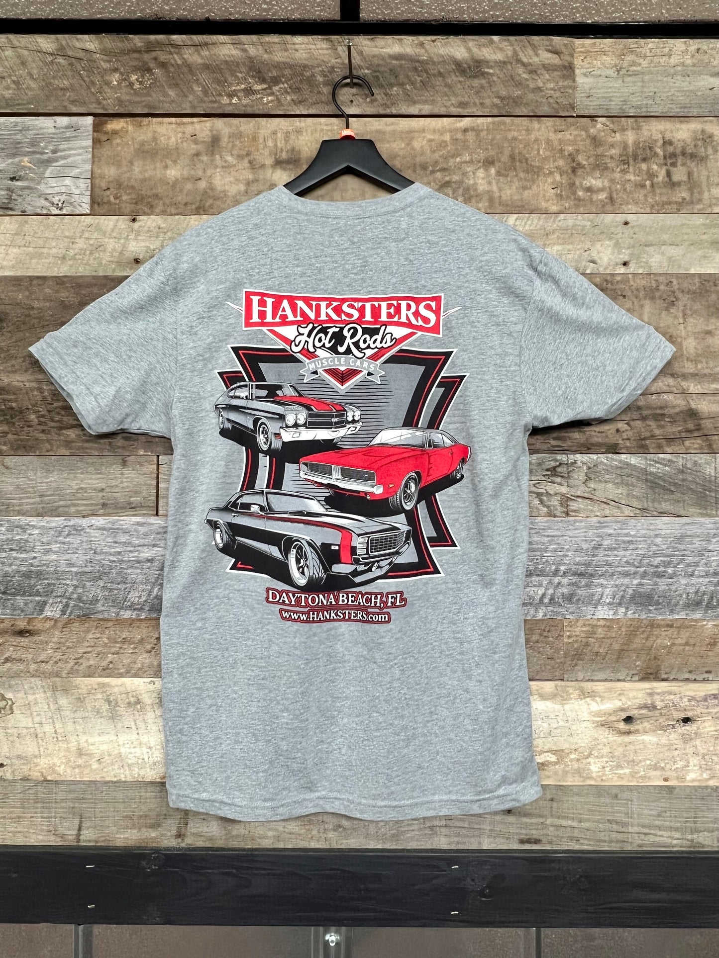 Hanksters Next Level T-shirts Heather Gray