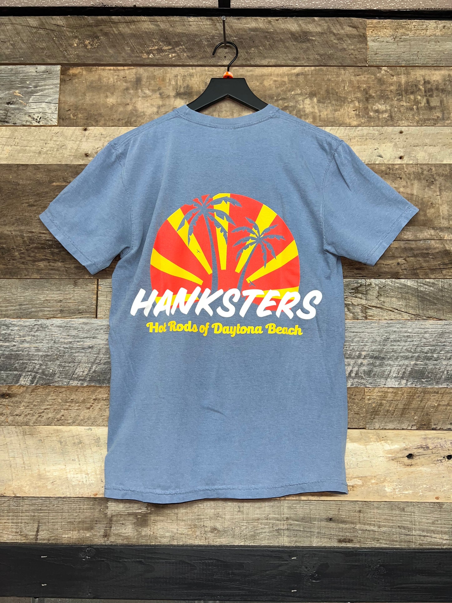 Hanksters Sunrise T-Shirt Blue