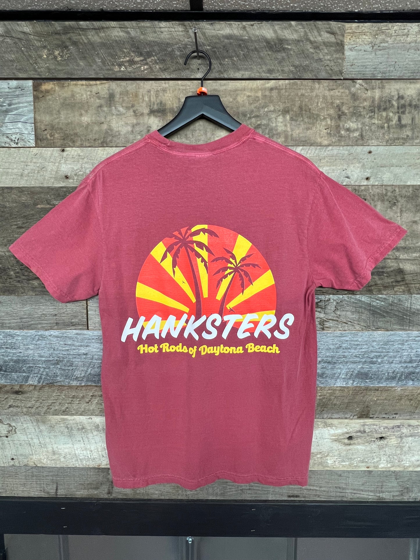 Hanksters Sunrise T-Shirt Red