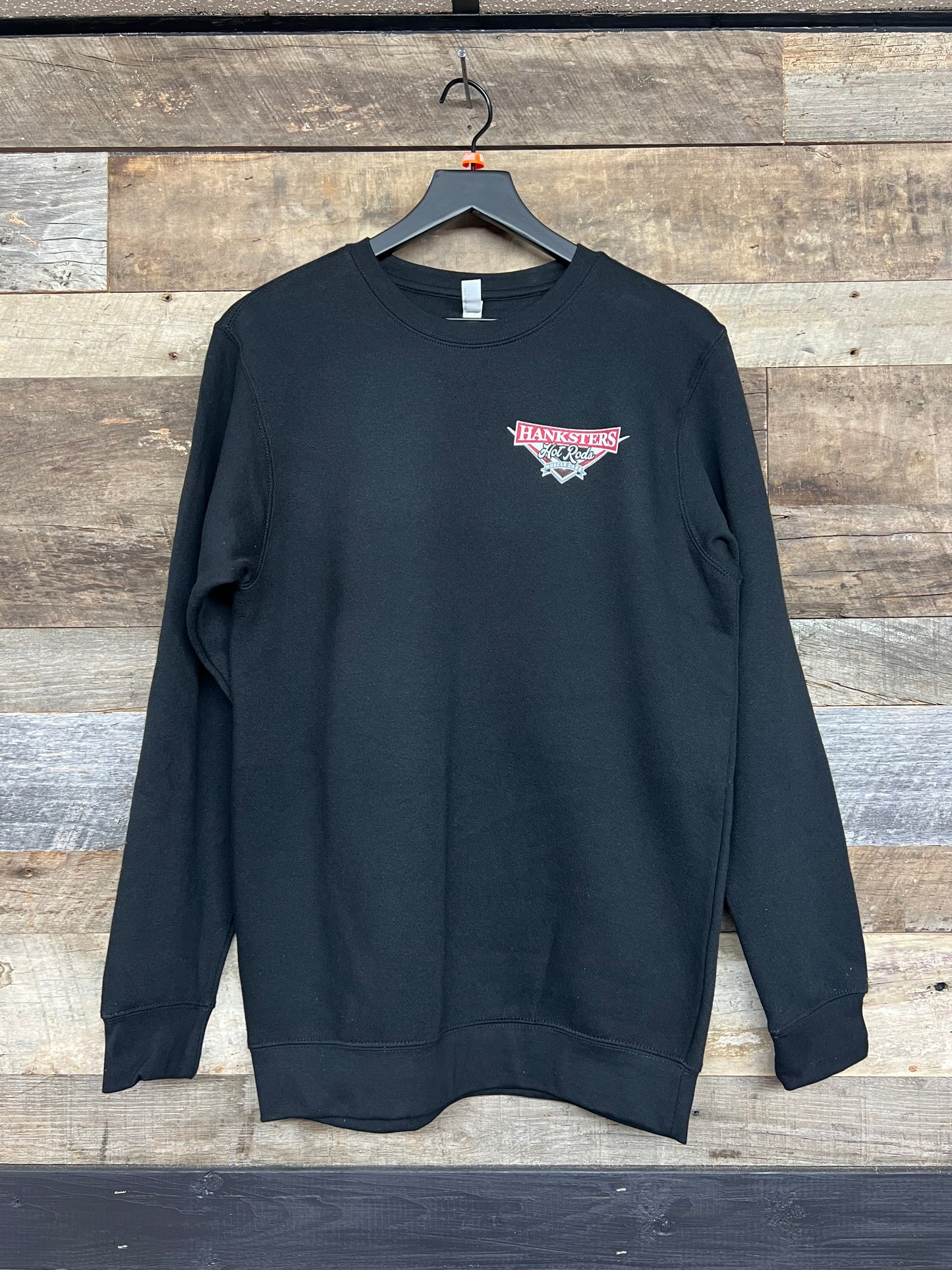 Hanksters Lat 2nd-Gen Crew Sweat Shirt Black