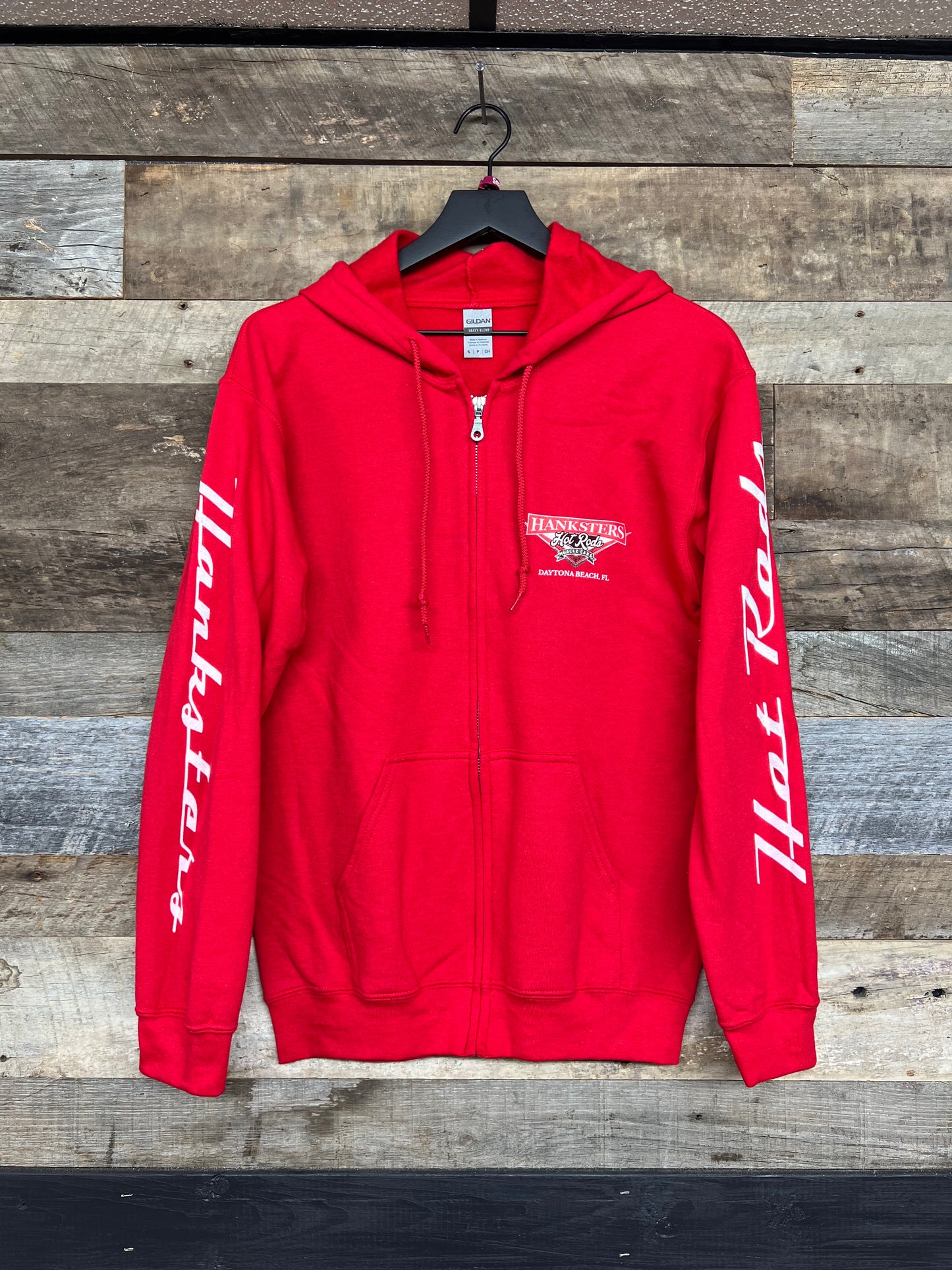 Hanksters 1st Gen Zipper Hoodie Red