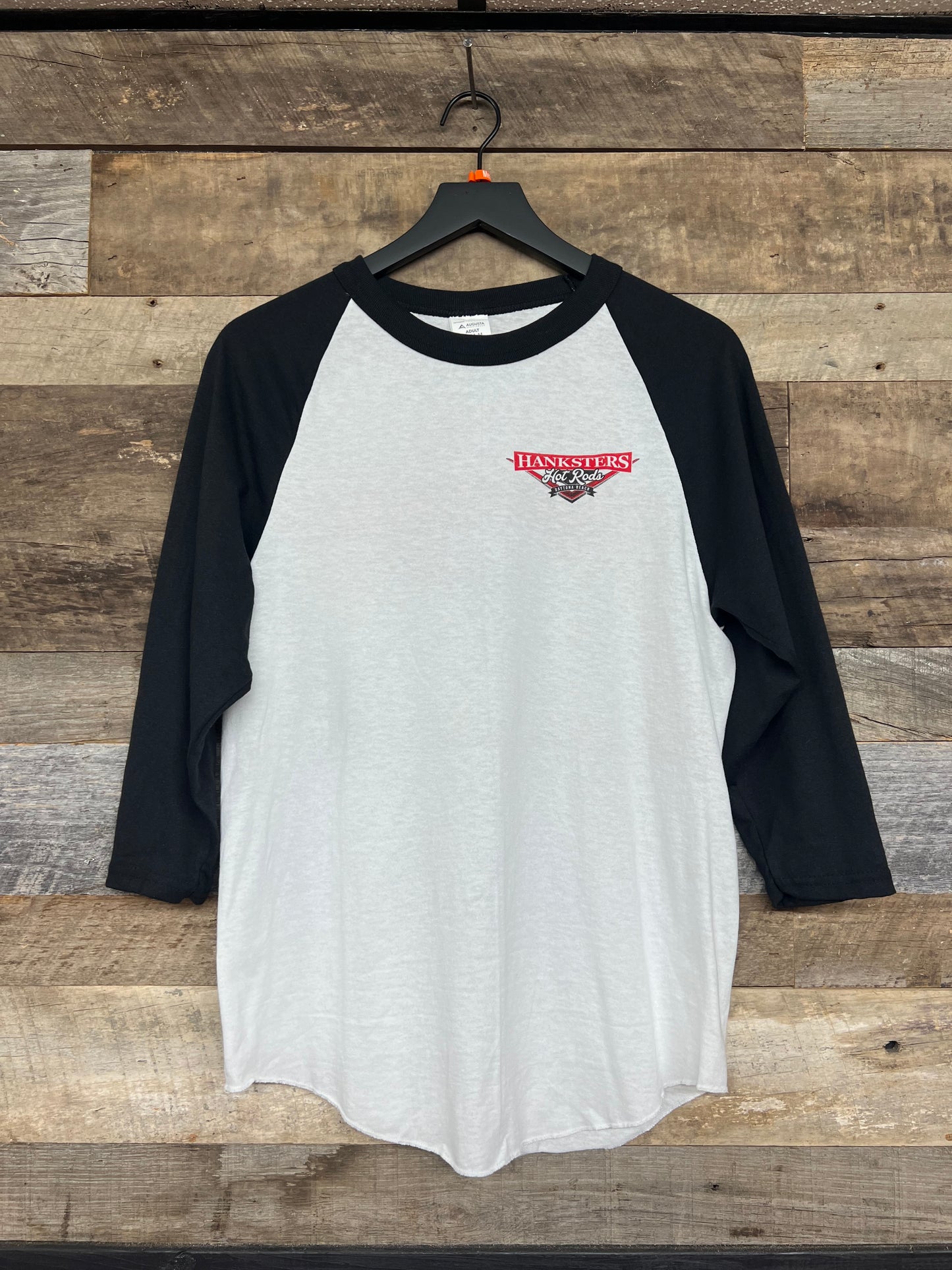 4420 Hanksters Baseball shirt white/black