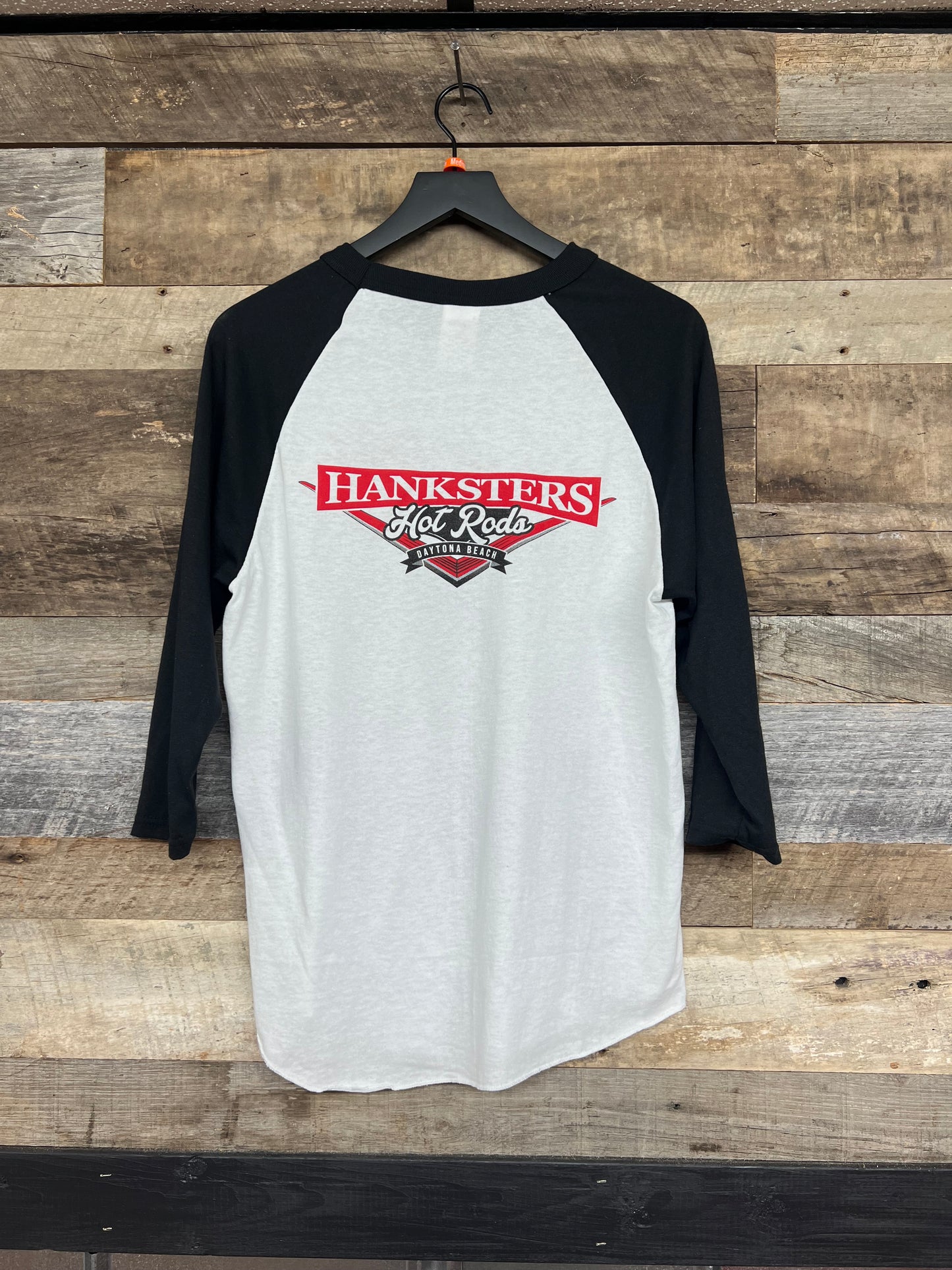 4420 Hanksters Baseball shirt white/black