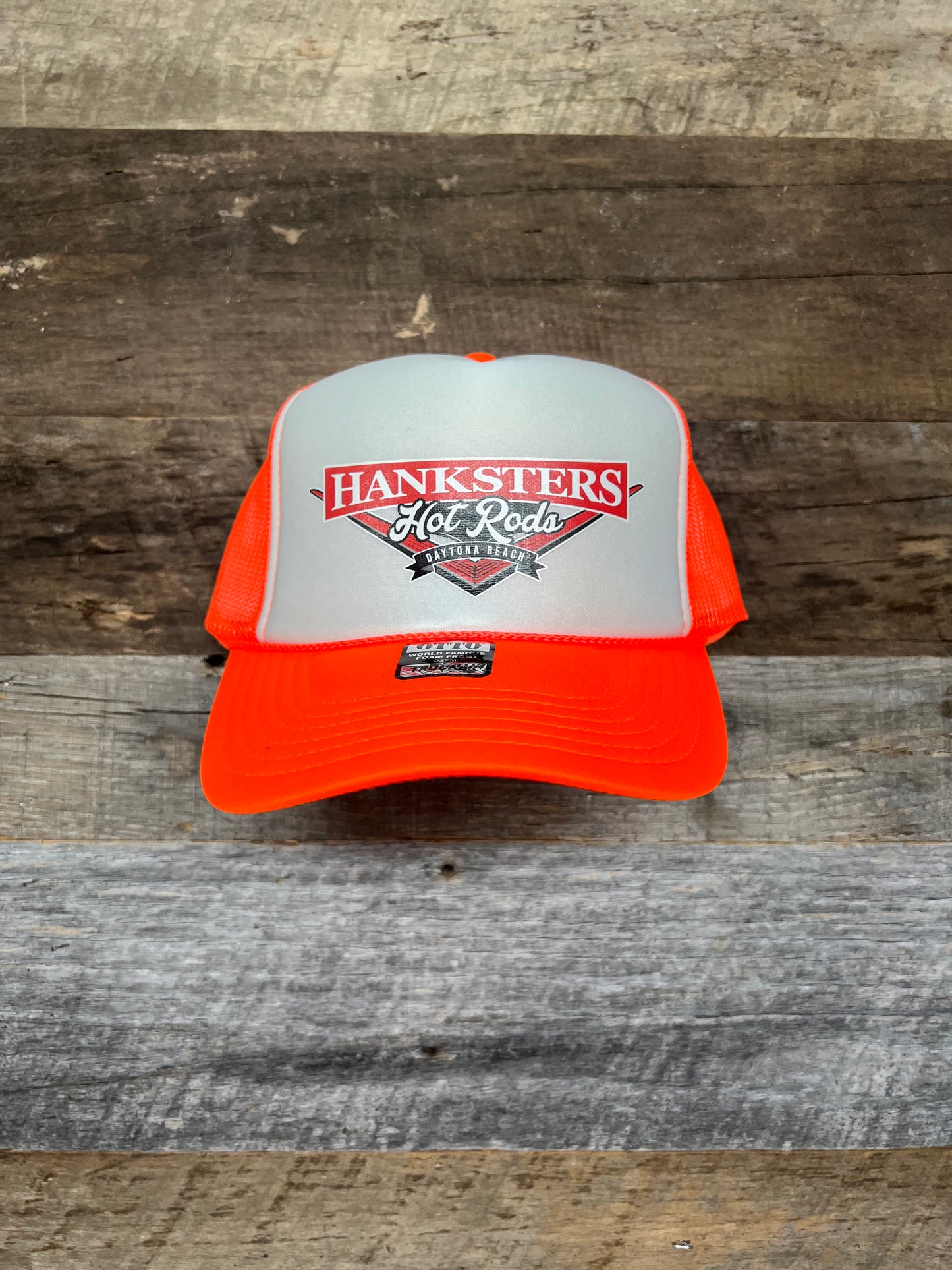 Hanksters 39165 neon orange/ white/ neon orange Otto hat