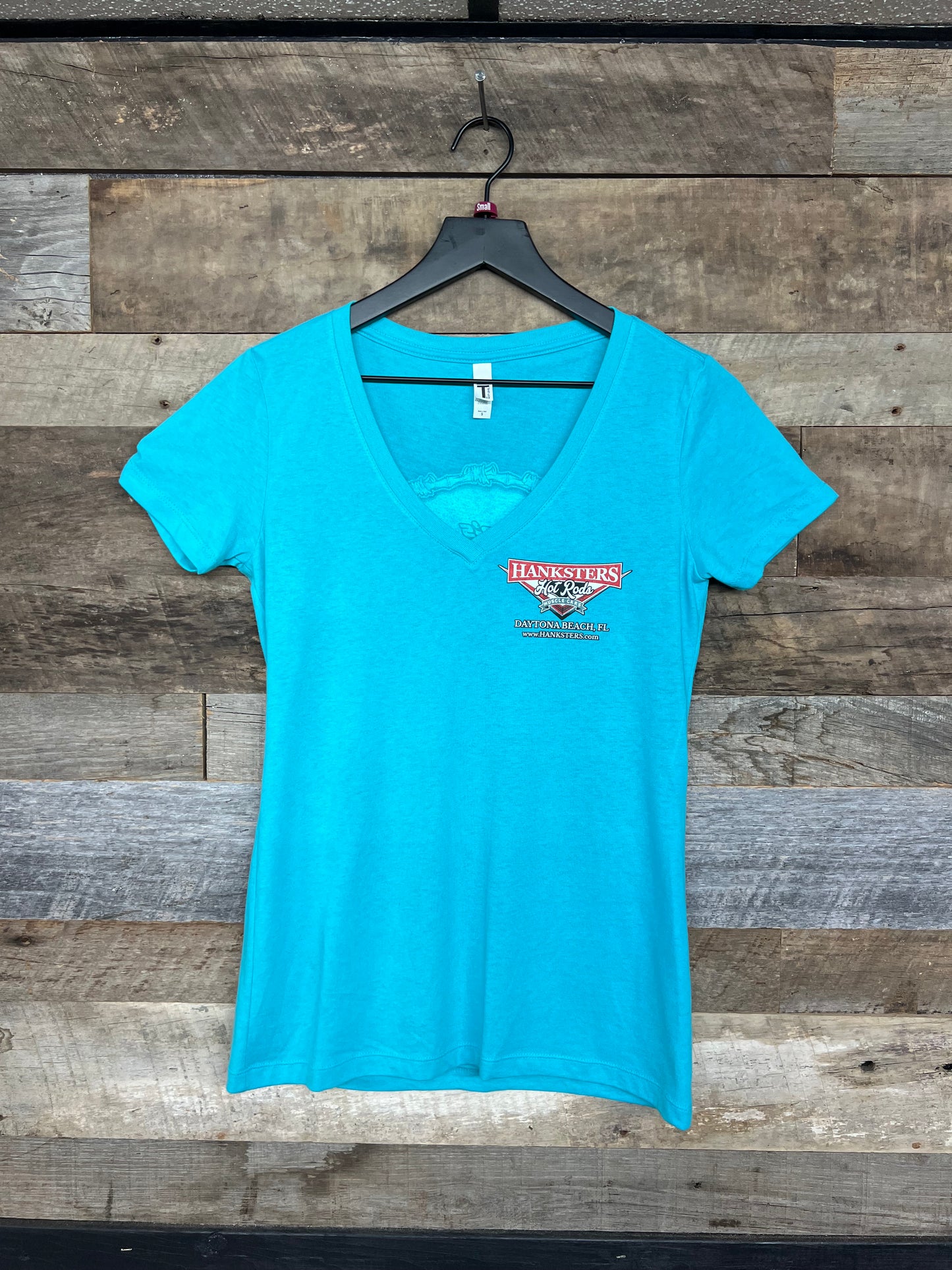 Hanksters Women's Blue T-Shirt Small