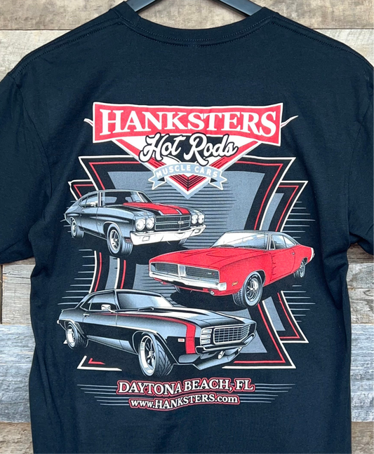Hanksters Next Level T-Shirt-Black
