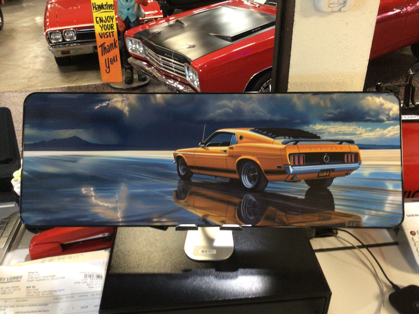 1969 Mustang wood wall Decor
