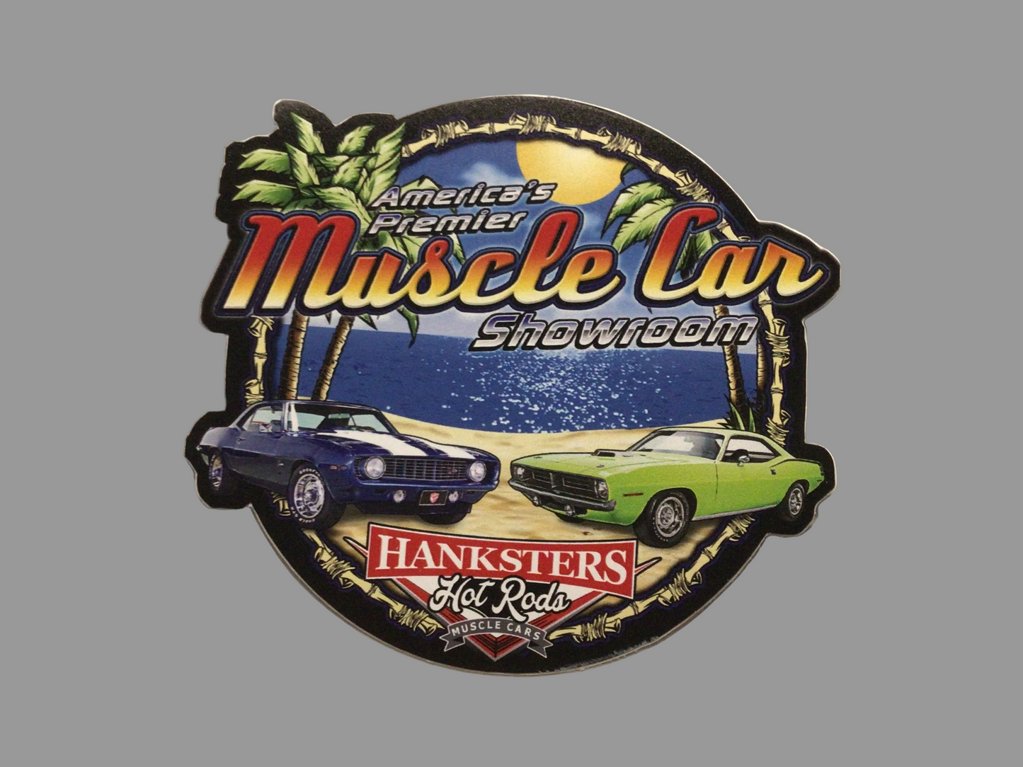 Hanksters 2 Cars Sticker