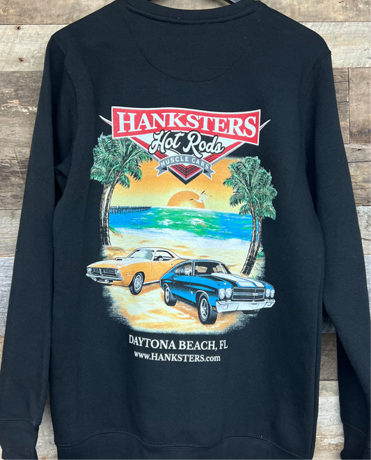 Hanksters Lat 2nd-Gen Crew Sweat Shirt Black