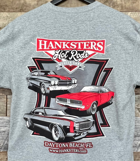 Hanksters Next Level T-shirts Heather Gray