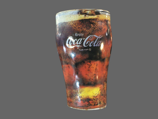 Coke Glass Tin