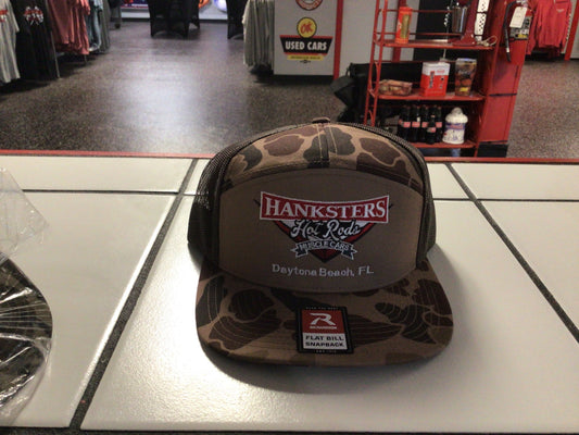 Brown camo hat