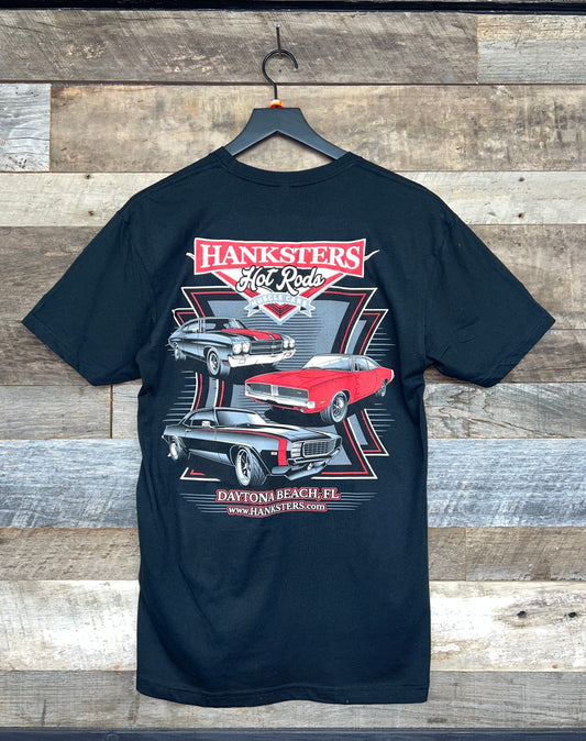 Hanksters Next Level T-Shirt-Black